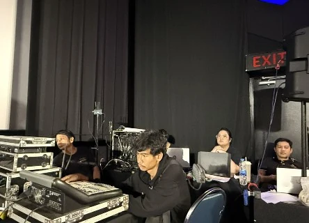 ภาพหน้างานจริงจากพอร์ต 789 Organize ประกอบบริการ ให้เช่าระบบเครื่องเสียง
